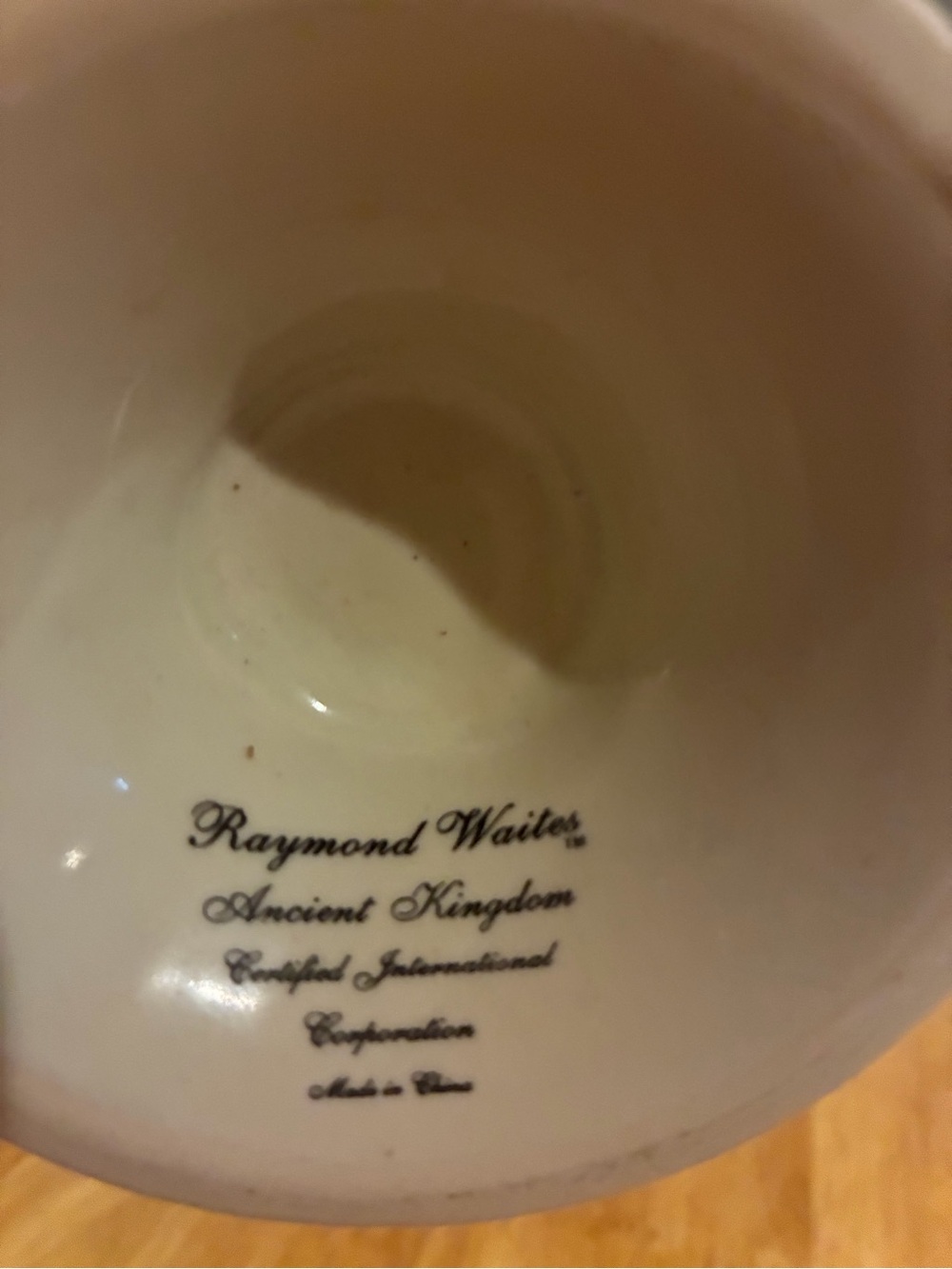 4 Vintage Raymond Waiter Pedestal Coffee Cups - Picture 5 of 5